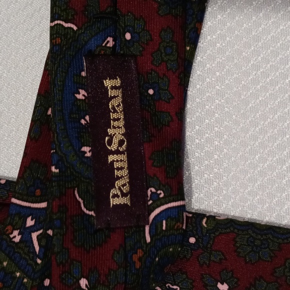 *PRINT* PAUL STUART necktie - Picture 3 of 6